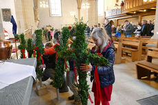 Palmsontag in Naumburg - Beginn der Heiligen Woche (Foto: Karl-Franz Thiede)